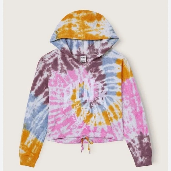 PINK ⭐️Victoria’s Secret tiedye hoodie - Picture 1 of 5